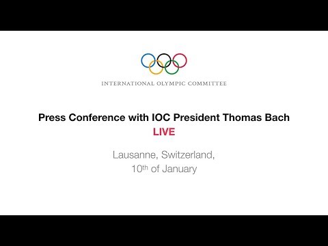 Press Conference with IOC President - 11.01.2020