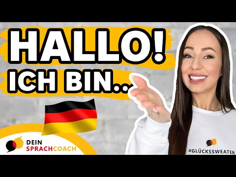SICH VORSTELLEN AUF DEUTSCH🇩🇪(Tipps | Tricks | Redemittel | Deutsch im Beruf)