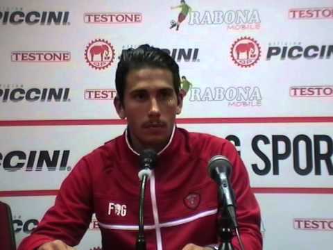 Conferenza Edoardo Goldaniga post patita Perugia-Feralpi Salò