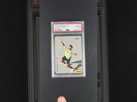 2003 Netpro Elite Glossy Rafael Nadal ROOKIE /100 #G19 PSA 10 GEM MINT