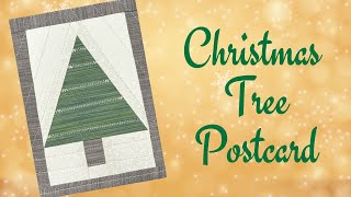 Let's Sew Christmas Postcards