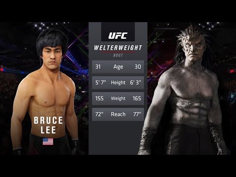 UFC4 Bruce Lee vs Marvel Lash EA Sports UFC 4 - Epic Fight