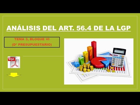 Análisis art. 56.4 LGP (tema 3, bloque 6 Dº presupuestario)
