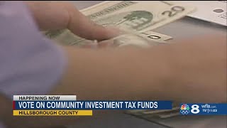 Hillsborough County Commissioners let the community weigh in on Community Investment Tax Revenue red