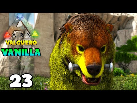DOMAMOS UM SUPER URSO (Dire Bear) !!! ARK: VALGUERO (VANILLA) 23