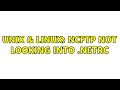 Unix Linux Ncftp Not Looking Into Netrc 2 Solutions