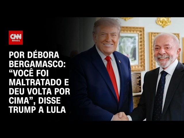 Trump a Lula: Você foi muito maltratado e deu a volta por cima | CNN 360°