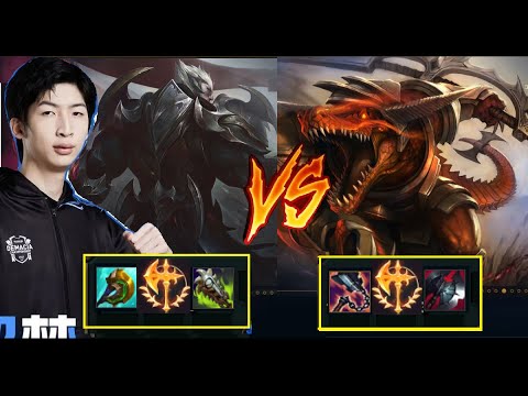 Top 1 Challenger CN Xiao Chao Meng Plays Darius Vs Renekton Top 13.19