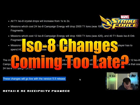 More Iso-8 Availability Thoughts & Moondragon Event Impressions - MSF - Marvel Strike Force