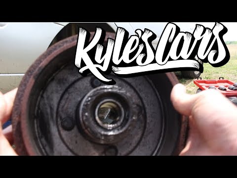 how to replace rear wheel bearings in a Ford Focus