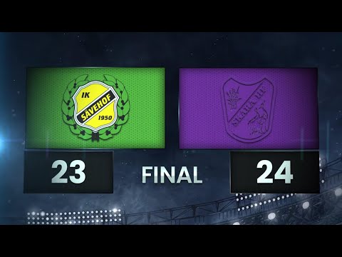 IK Sävehof vs. Skara HF - Game Highlights - Semi Final G1 - Women's Playoffs
