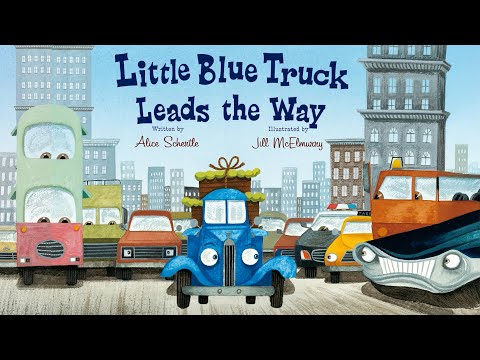 Little Blue Truck Leads the Way - Moving Picture Read Along Book
