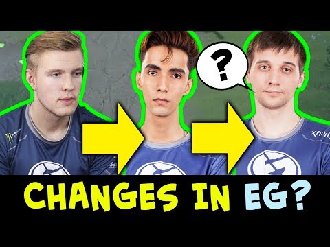 Changes in EG? Sumail to carry, Crit to mid, Arteezy where?