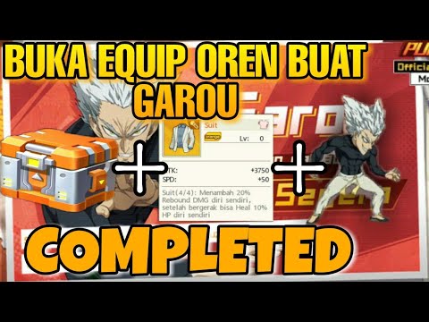 EQUIP ORANGE UNTUK GAROU OPM THE STRONGEST, SUDAH SIAP TINGGAL GACHA - One Punch Man The Strongest