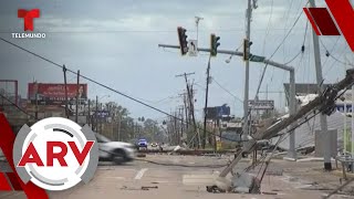 Huracán Laura deja desastre y dolor por las costas de EE.UU. | Al Rojo Vivo