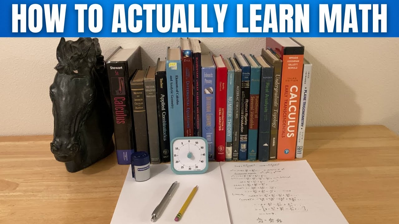 How can I learn math by myself?