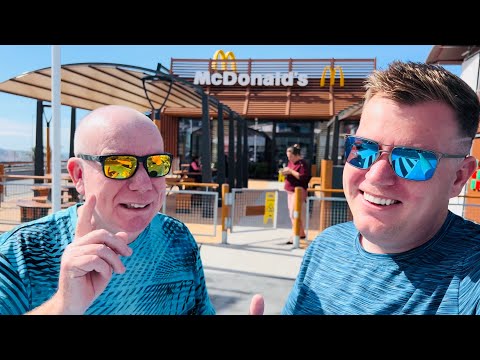 MCDONALD’S BREAKFAST in the Tenerife SUNSHINE- Cheap, Quick and easy! Spanish McDonalds Menu Adeje☀️
