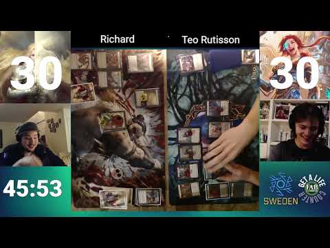 Flesh and Blood CC: Dorinthea Ironsong vs Dash I/O game 1/2