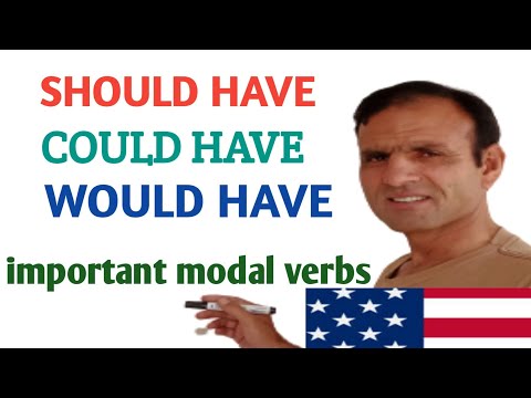 Should have , could have , Would have.. learn modal verbs in 5 minutes
