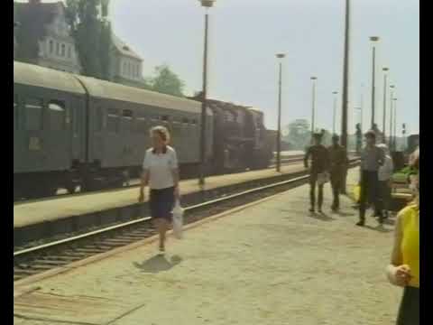 Steam Trains to Dresden, Railway in Saxony in the 1970s.