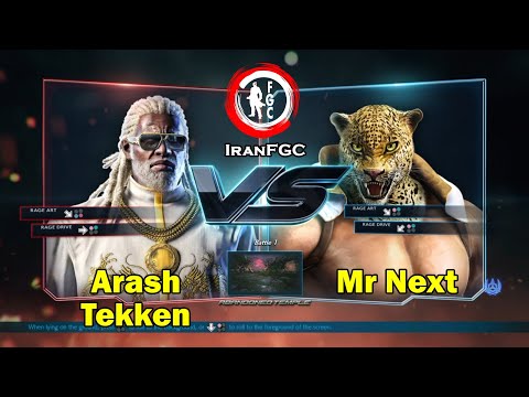 Arash Tekken Vs Mr Next - IranFGC Tekken 7 LCQ 2021 Grand Final