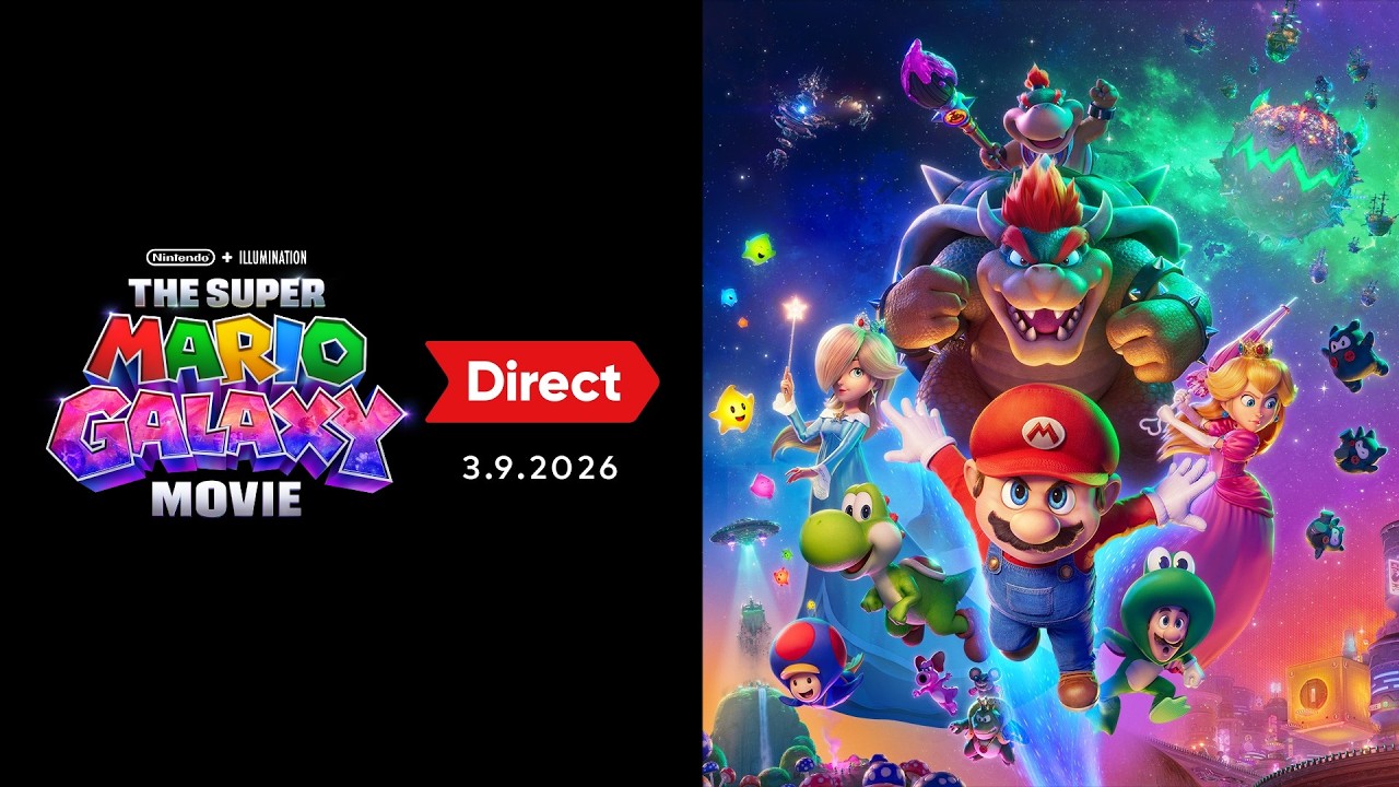 The Super Mario Galaxy Movie Direct 3.9.2026 - YouTube