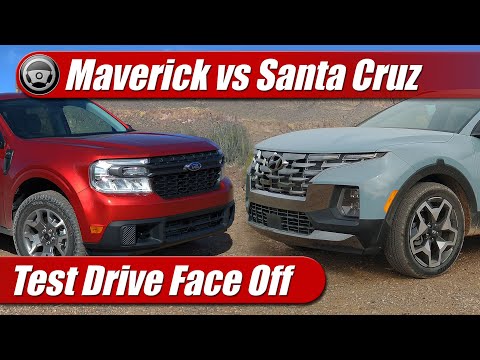 2022 Ford Maverick vs Hyundai Santa Cruz: Test Drive Face Off