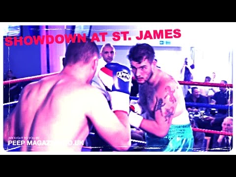 SAM BEST v TOMISLAV RUDAN / SHOWDOWN AT ST. JAMES / PROFESSIONAL BOXING / PEEP MAGAZINE