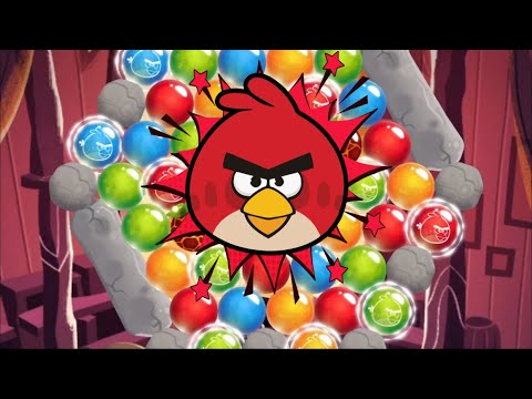 AB POP Angry Birds Level 384-386 game play hard level Win Win with high score!