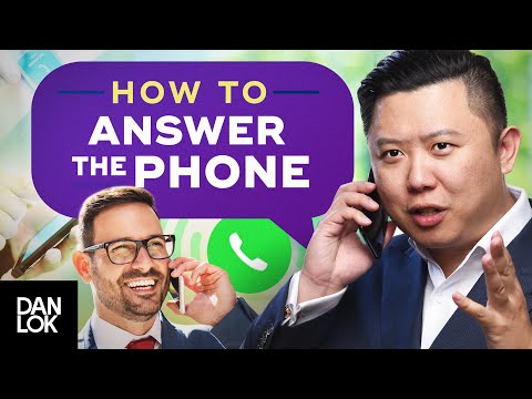 流利的英語口語--如何接聽電話？ (Speak English Fluently - How To Answer The Phone)