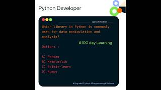 Learn From Basic in Data Science Using Python #100dayslearning #python #love #programing  #learning