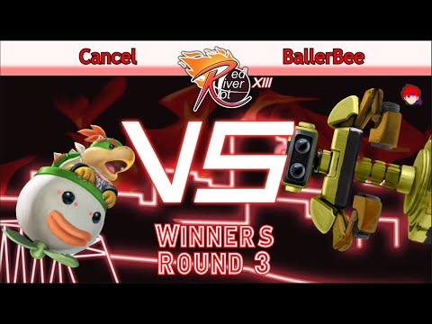 Red River Riot XIII - WR3 - Cancel (Bowser Jr.) vs BallerBee (R.O.B., Roy)