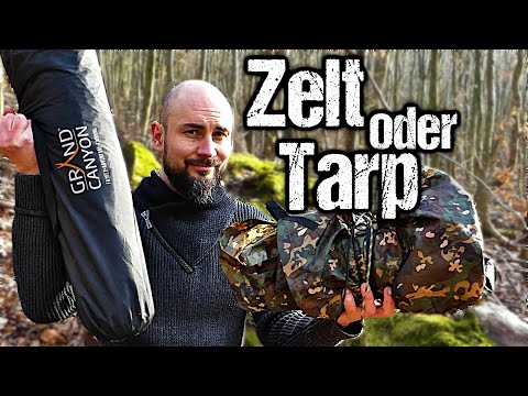 Zelt oder Tarp für Outdoor? Vor- und Nachteile