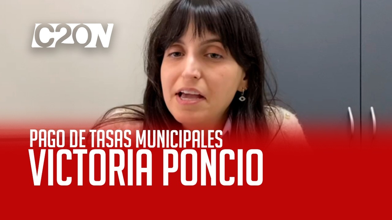 C20 Noticias | Pago de tasas municipales - Victoria Poncio