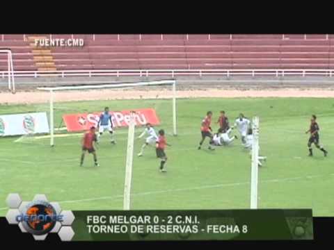 TORNEO DE RESERVAS - FBC MELGAR 0 - 2 CNI MUNDO DEPORTE - DEPORTE EN RED