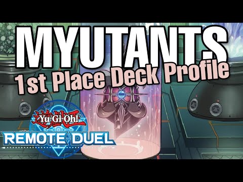 1st Place! Yugioh Day Myutant DecK Profile