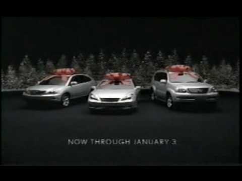 ADVENT CALENDAR Day 25 - Lexus December to Remember ad, 2005