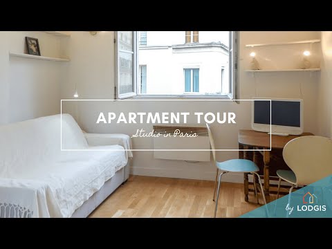 Apartment Tour // Furnished  23m2 in Paris – Ref : 10119276
