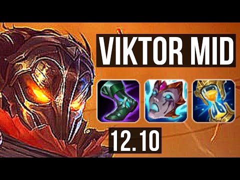VIKTOR vs CASSIOPEIA (MID) | 7/1/12, 400+ games | EUW Diamond | 12.10