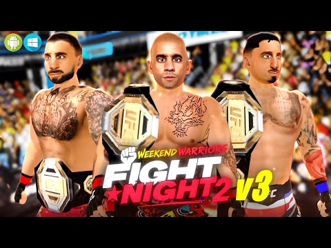 Weekend Warriors Fight Night 2 v3 Released - Next Gen Edition! 🔥