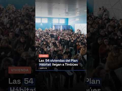 Las 54 viviendas del Plan Hábitat llegan a Timbúes