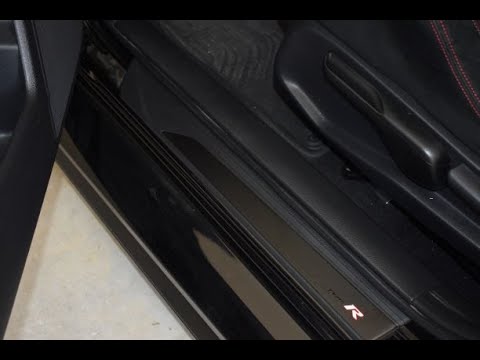 LED Door sill trim Install - 10th Gen Honda Civic
