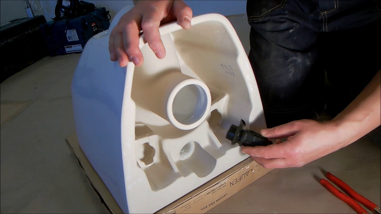 Watch video Installing Wall Hung Toilet Now Installing Wall Hung Toilet