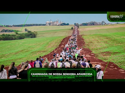 Coagru apoia e participa da 6ª Caminhada com a Mãe Aparecida