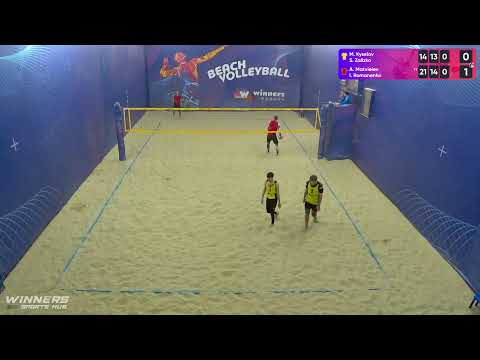 09:20 M. Kyselov / S. Zalizko - A. Matvieiev / I. Romanenko 23.12.2022 | Winners Beach Volleyball