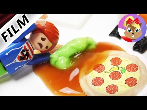 Playmobil Film Polski - JULIAN WYMIOTUJE W PIZZERII! Pakowanie się na wakacje!