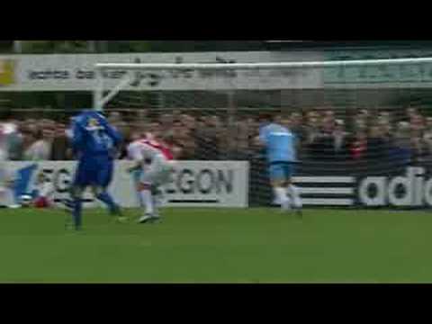 Ajax wint eerste oefenduel met 5-2 van VV Noordwijk