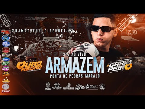 SET AO VIVO DJ MATHEUS CIBERNETICO OURO NEGRO -  PONTA DE PEDRAS 2025