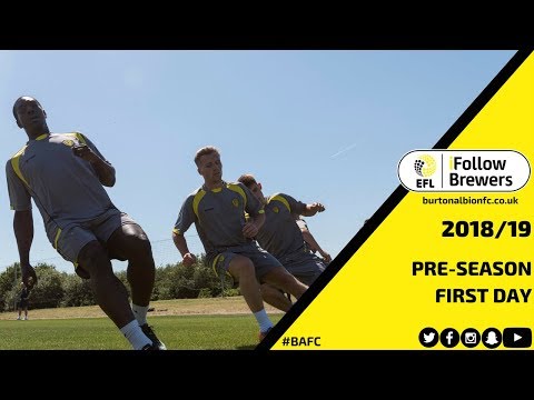 2018/19 PRE-SEASON | First day of pre-season training for Burton Albion