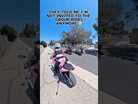 Would you invite me again after this? 😅 #girlswhoridemotorcycles #groupride #motovlog